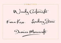 Significant Script Font
