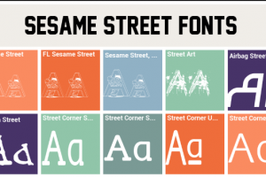Sesame Street Font