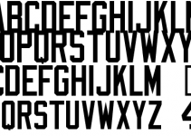 Varsity Block A Regular Font
