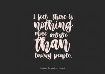 Better Together Script Font Better Together Script Font