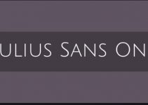 Julius Sans One Font